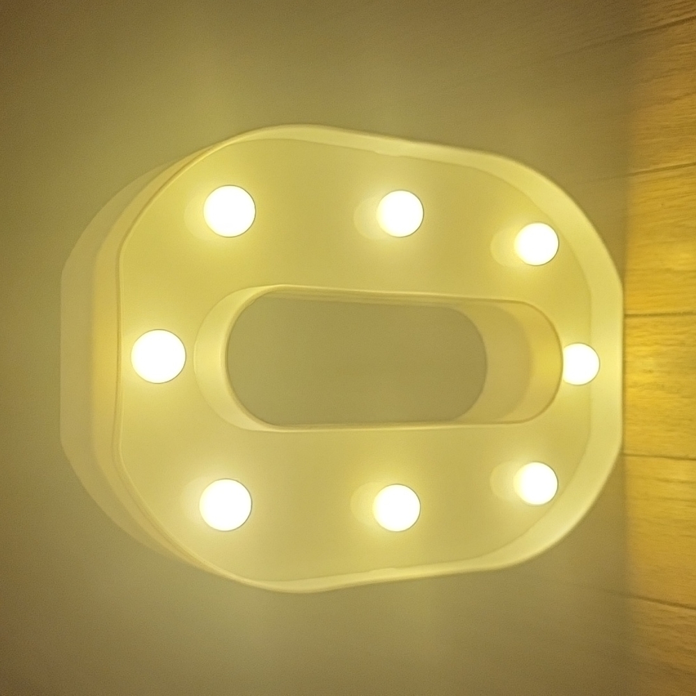 Light Up "O" Decoration